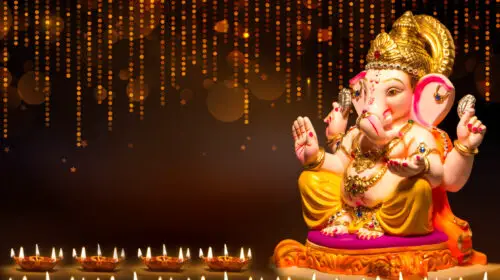 Le dieu indien Lord Ganesha @Adobe