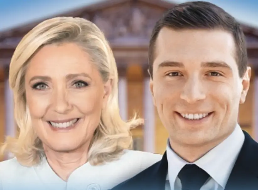 Bardella et Le Pen