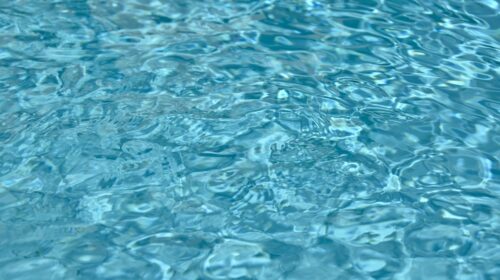 eau de la piscine