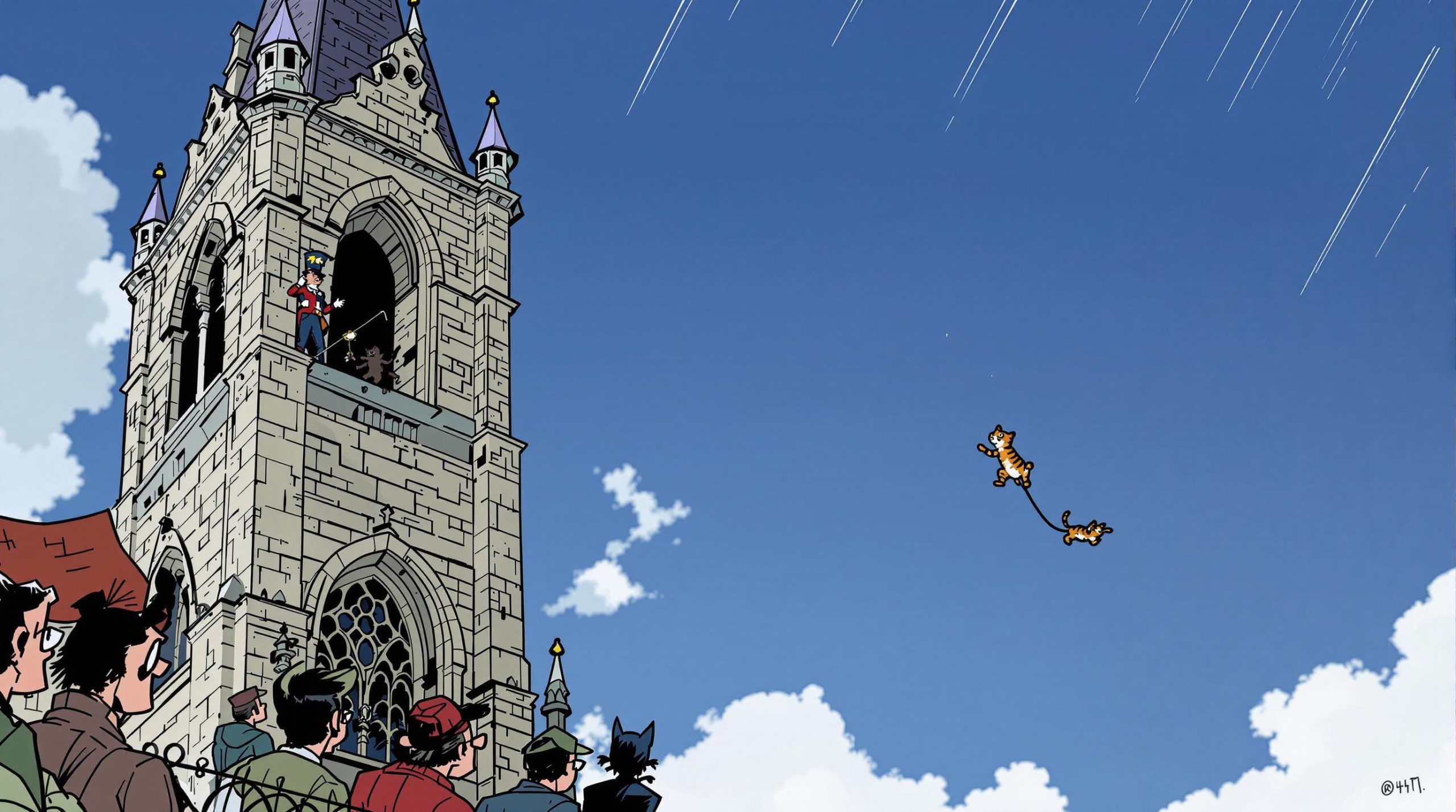 Sauvetage Chat Eglise