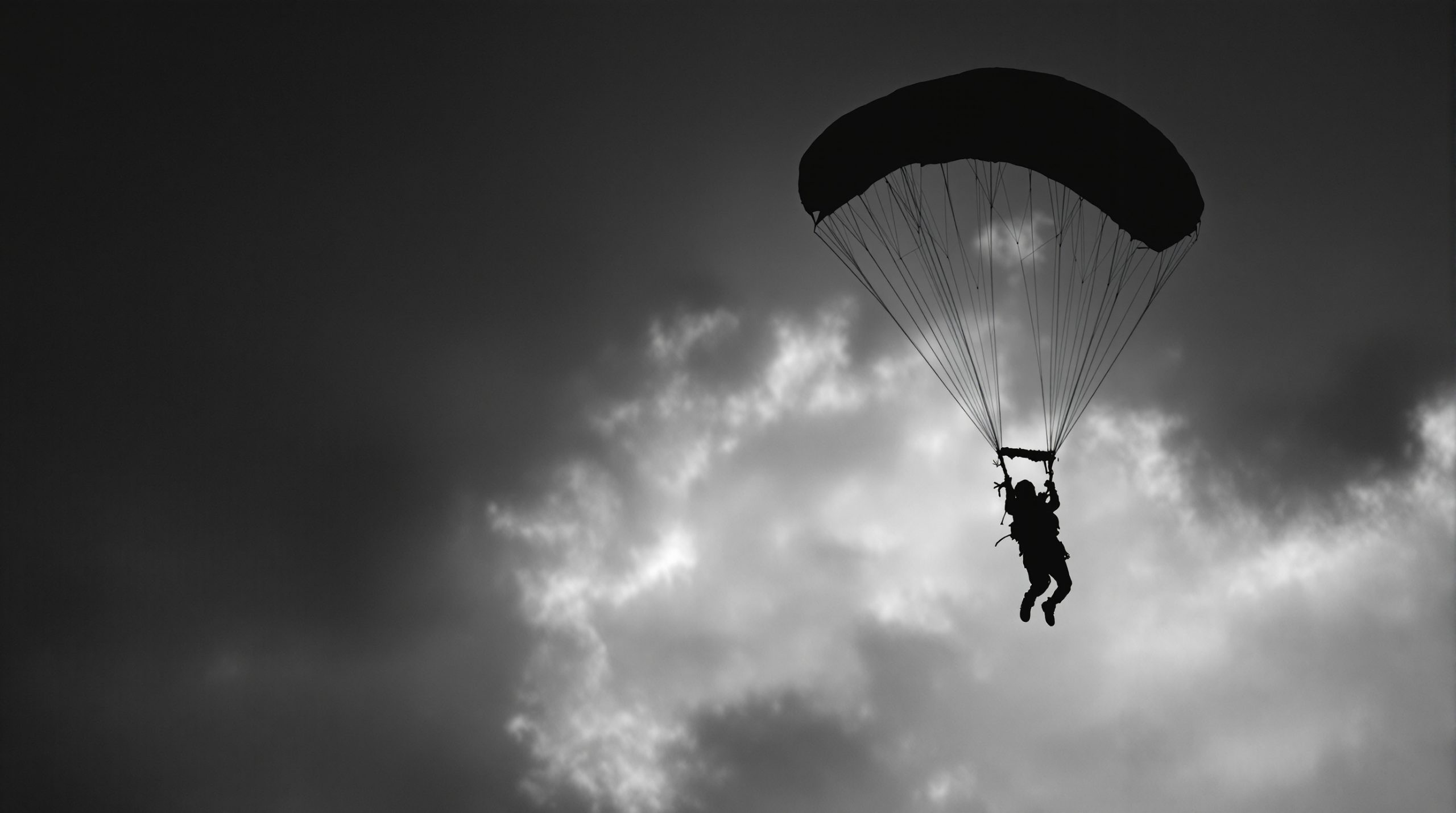 Parachutiste Suicide Ciel