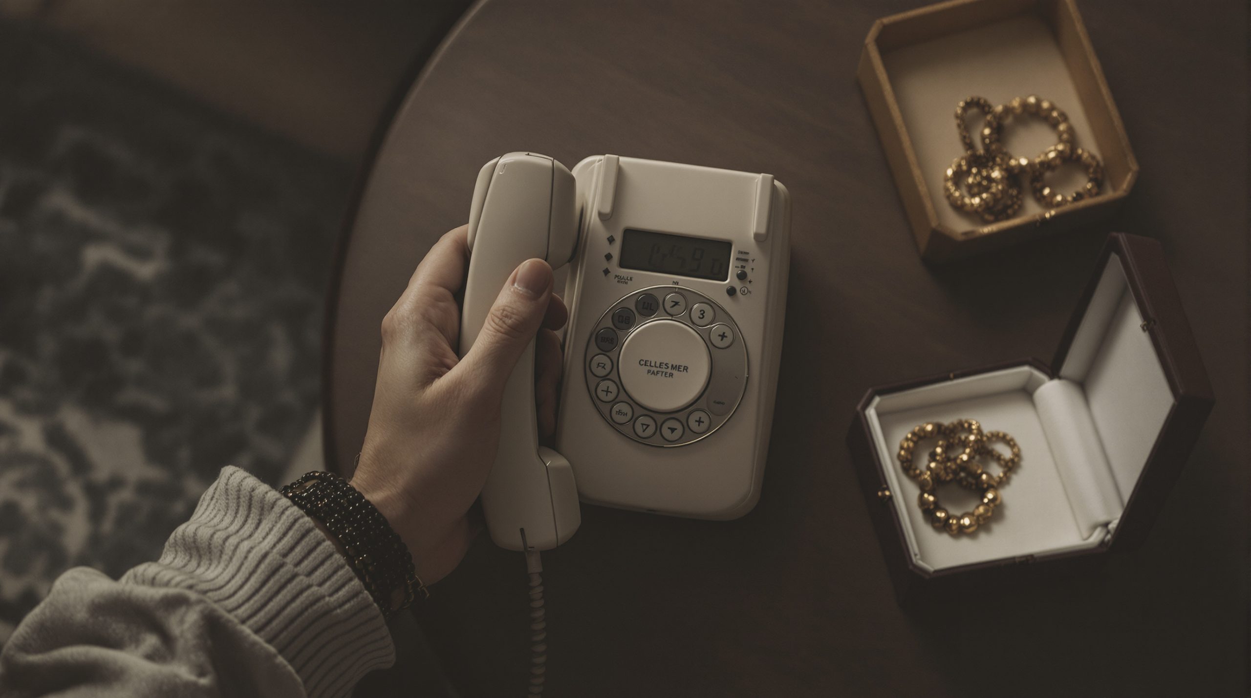 Arnaque téléphonique bijoux