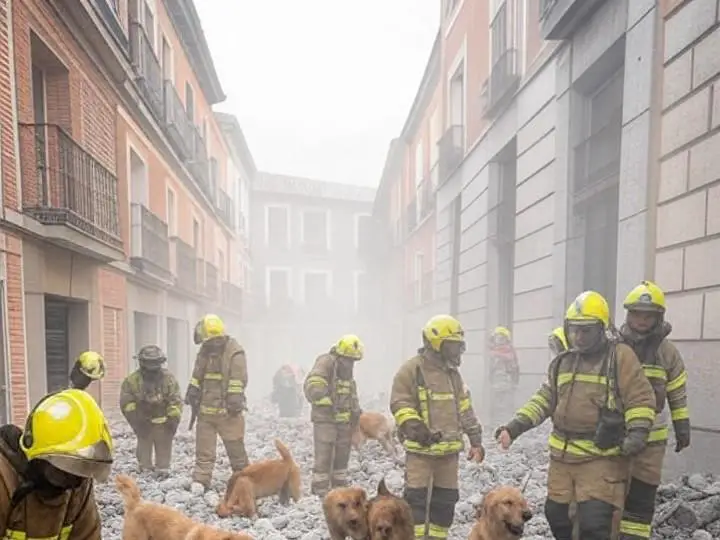 Effondrement Madrid Urgence