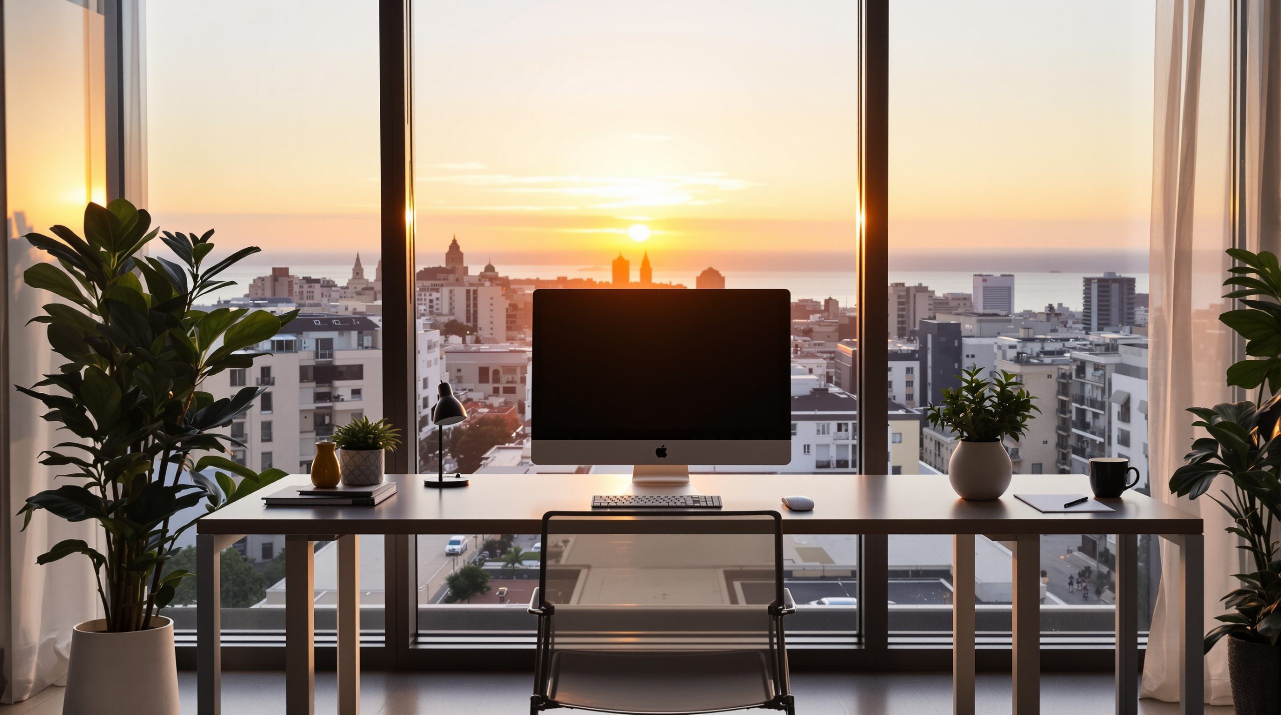 Lever de Soleil Bureau