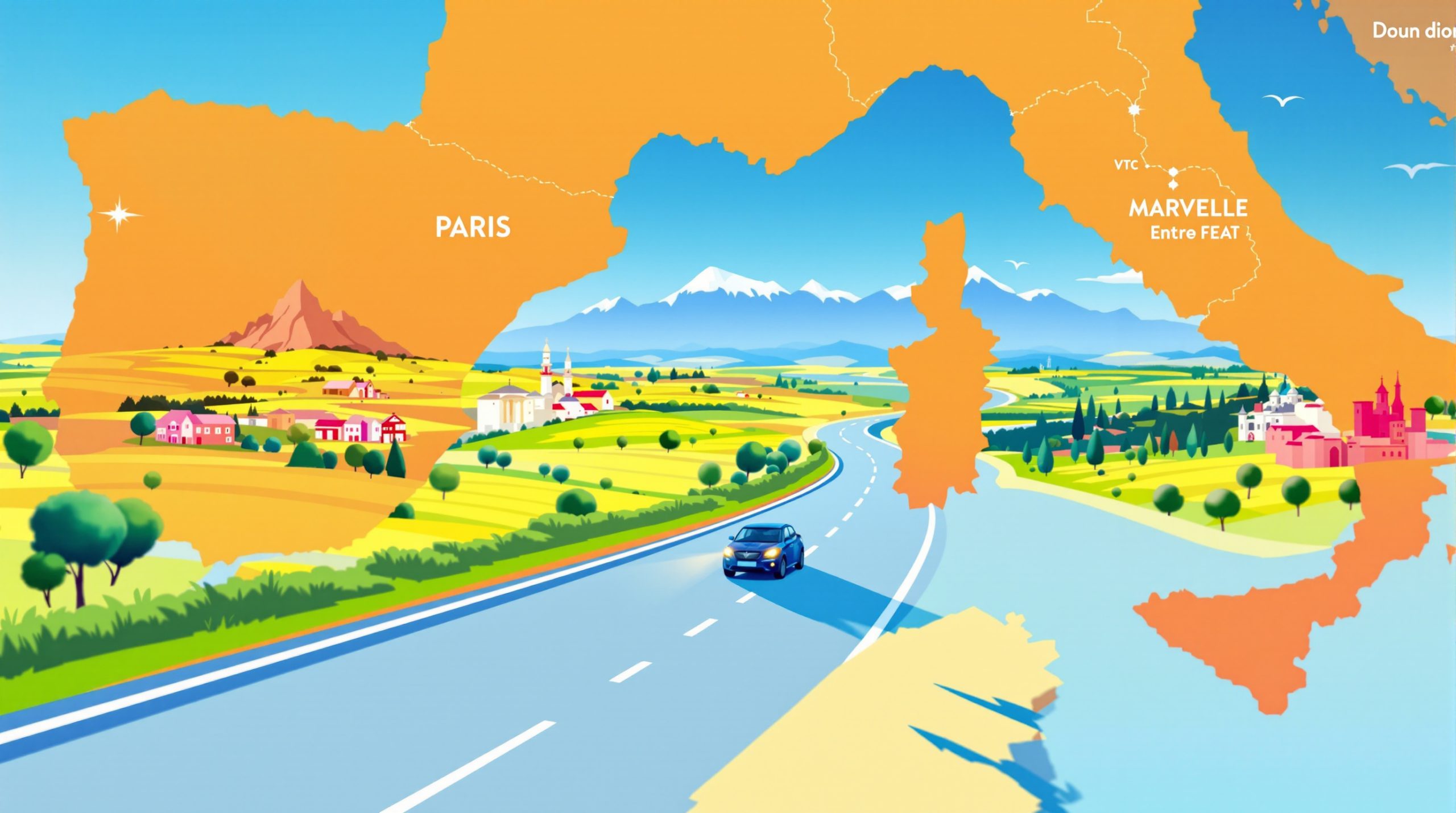 Route Méditerranéenne Lumineuse