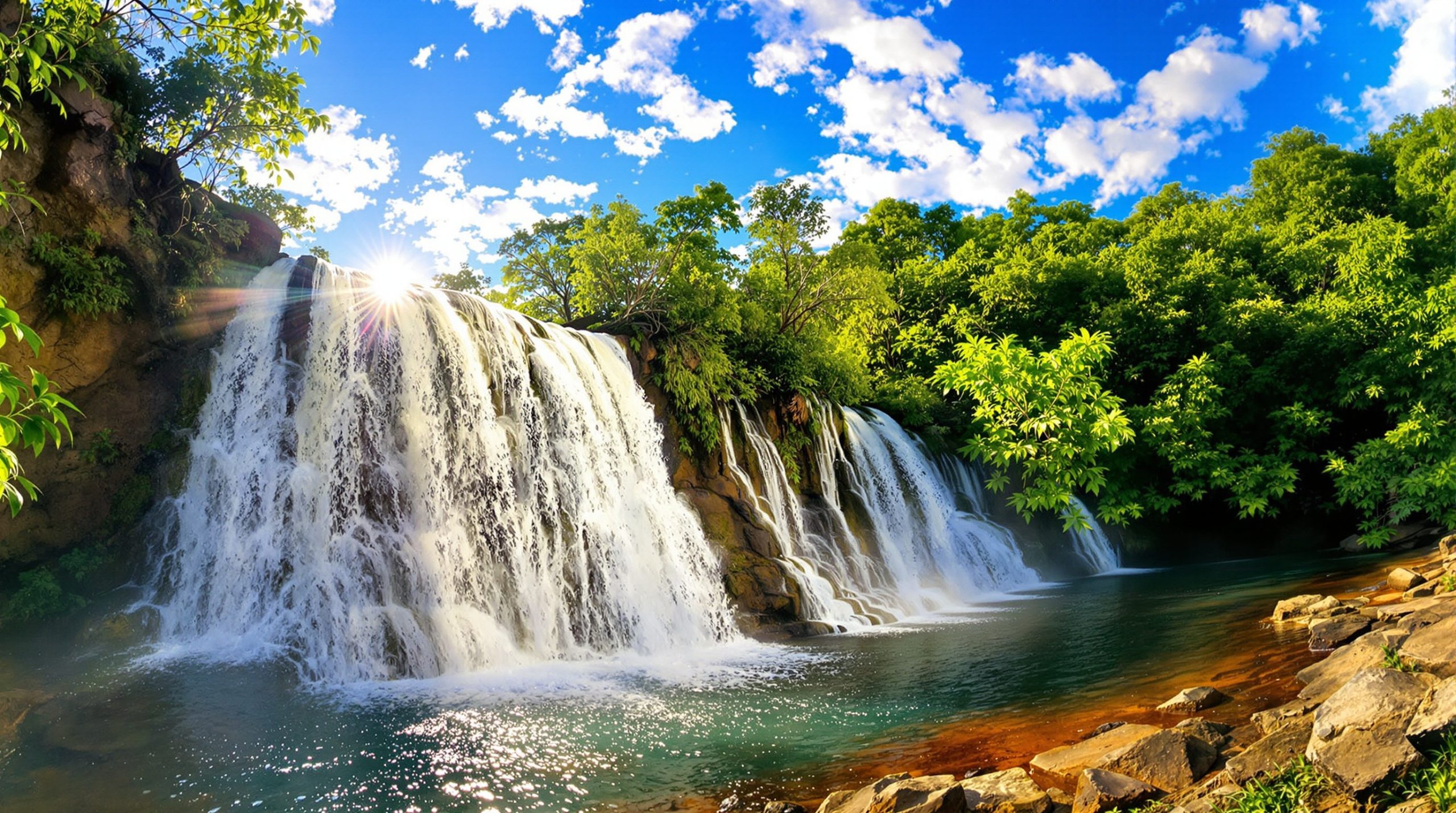 Cascade Éclatante Thaïlande