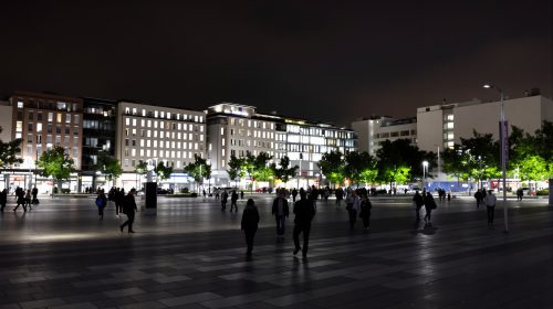 Gare Urbaine Lumineuse
