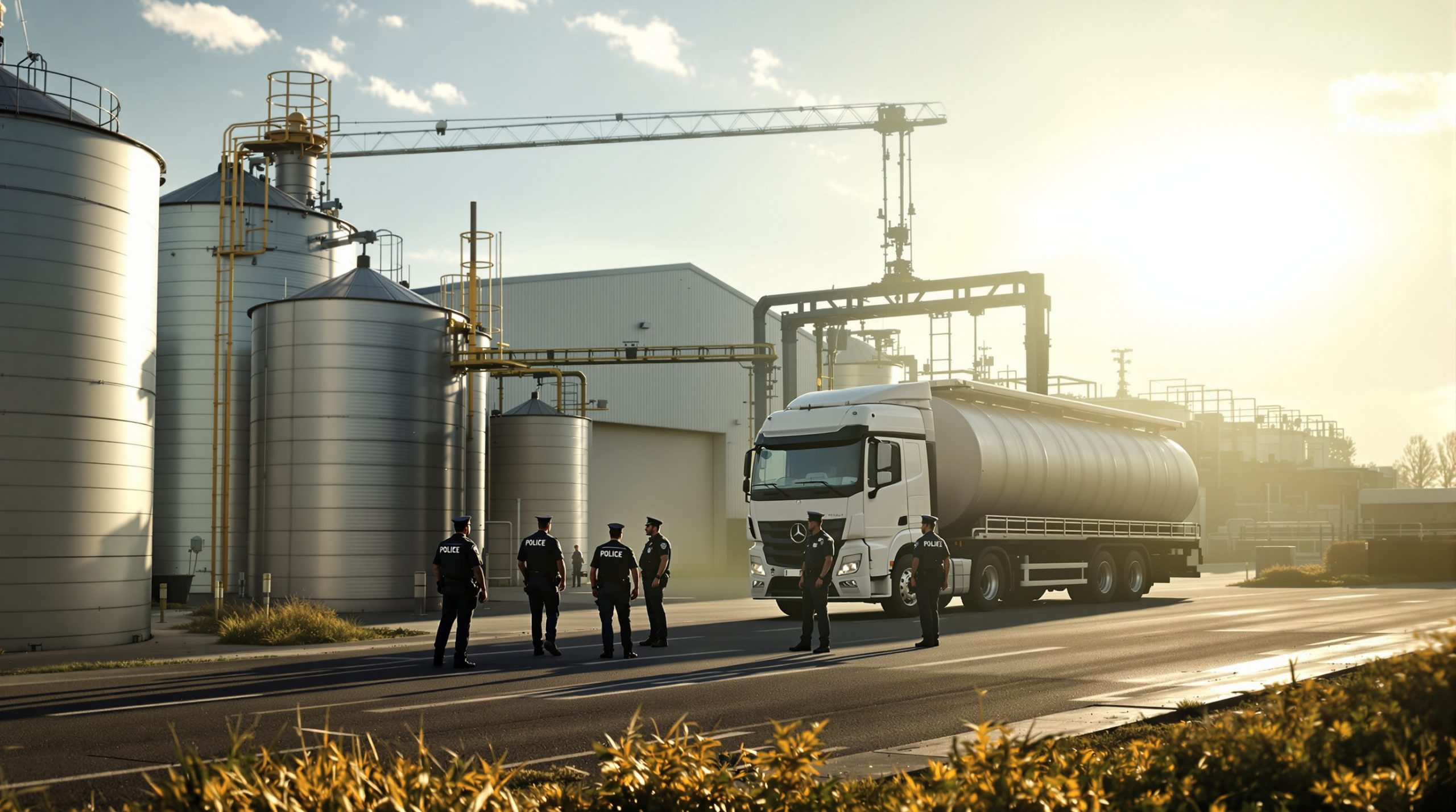 Saisie Ensoleillée Entrepôt