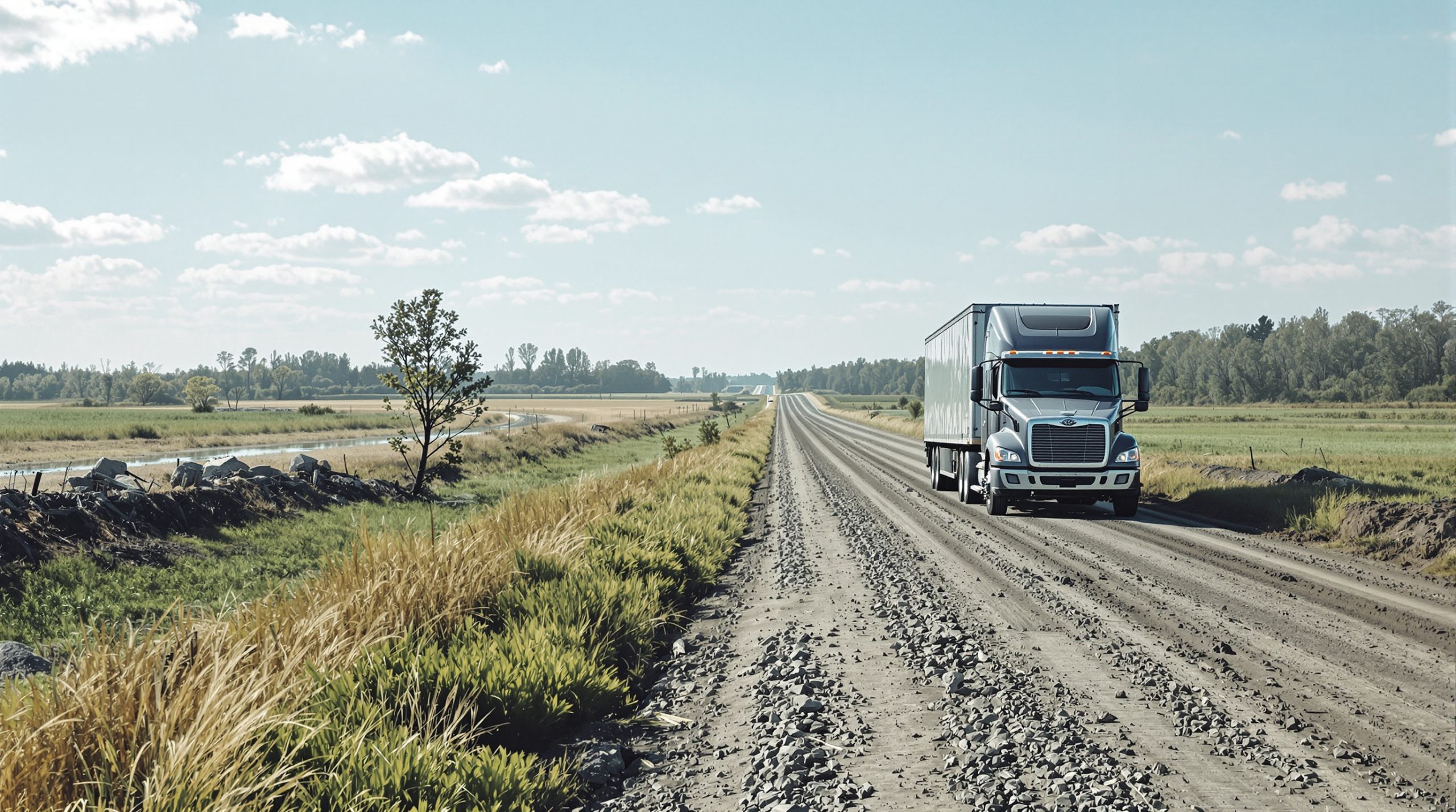 camionnette-enlisée-chemin-boueux