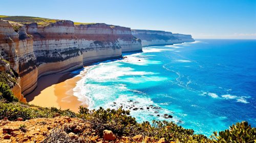 Côte Australie Falaises