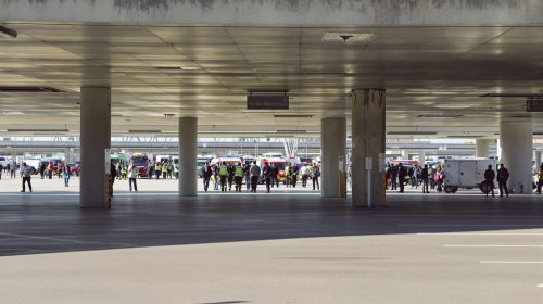 Scène d'Urgence ensoleillée