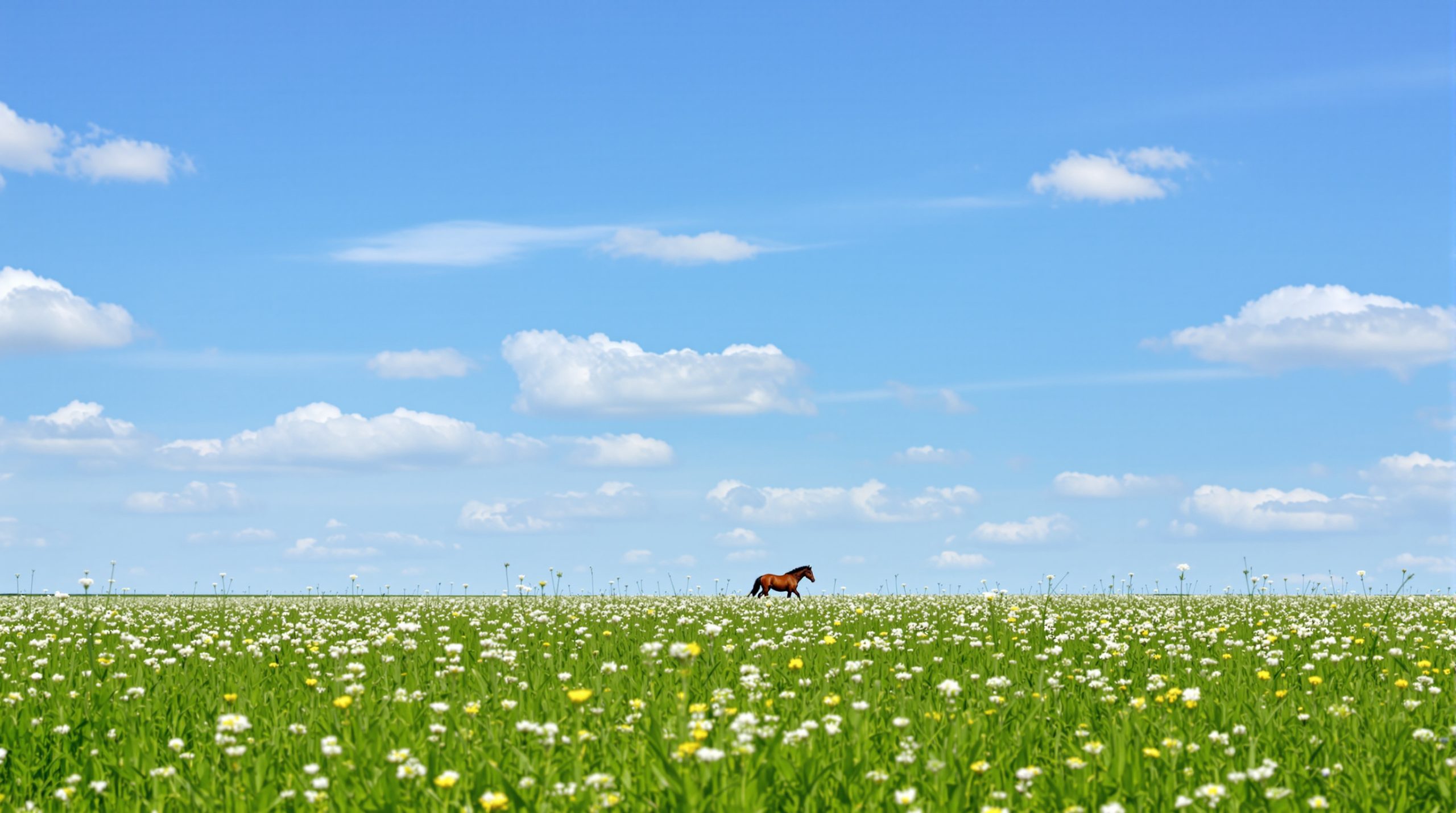 cheval-champ-verdoyant