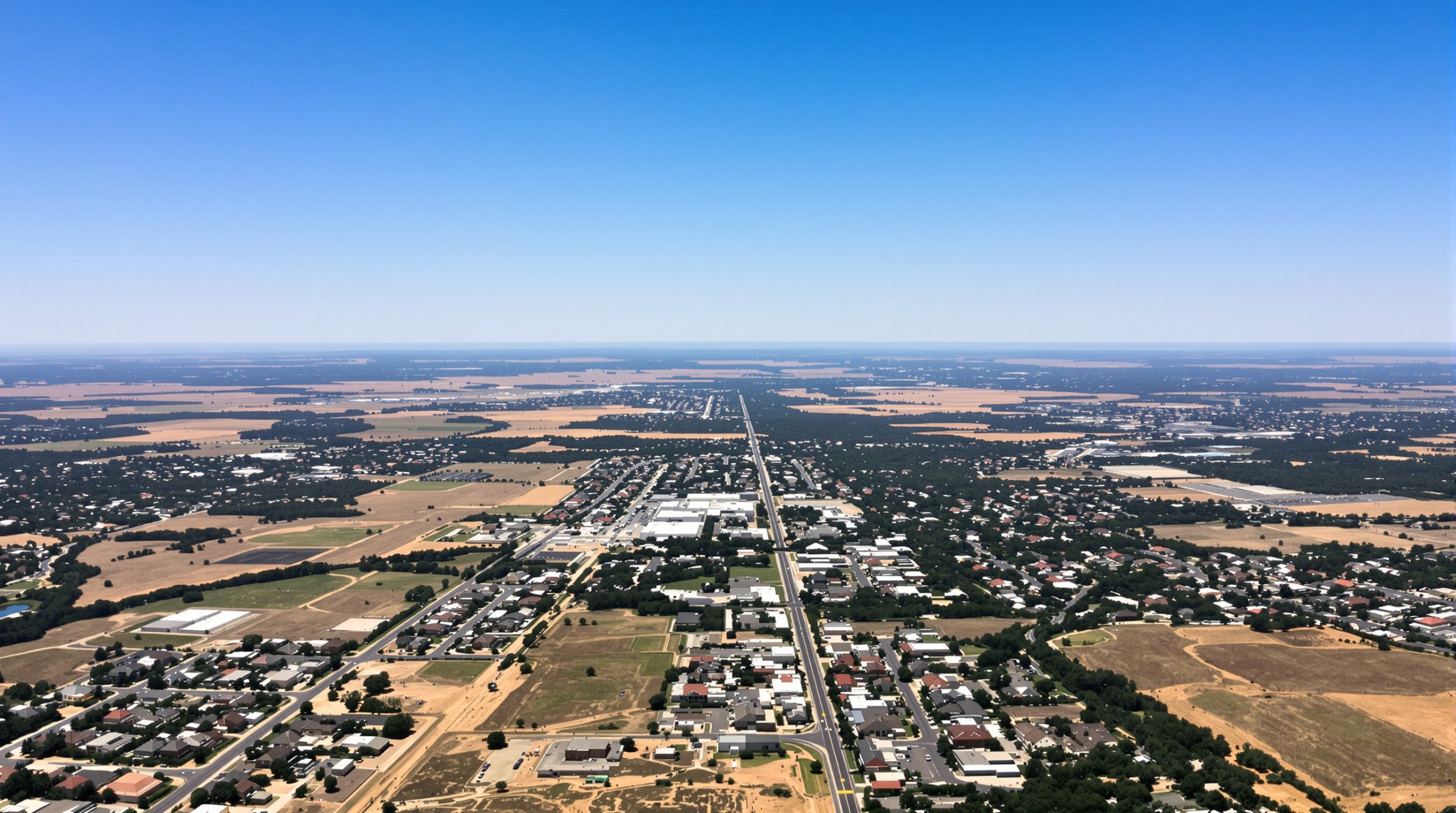 petite-ville-texane-aerienne
