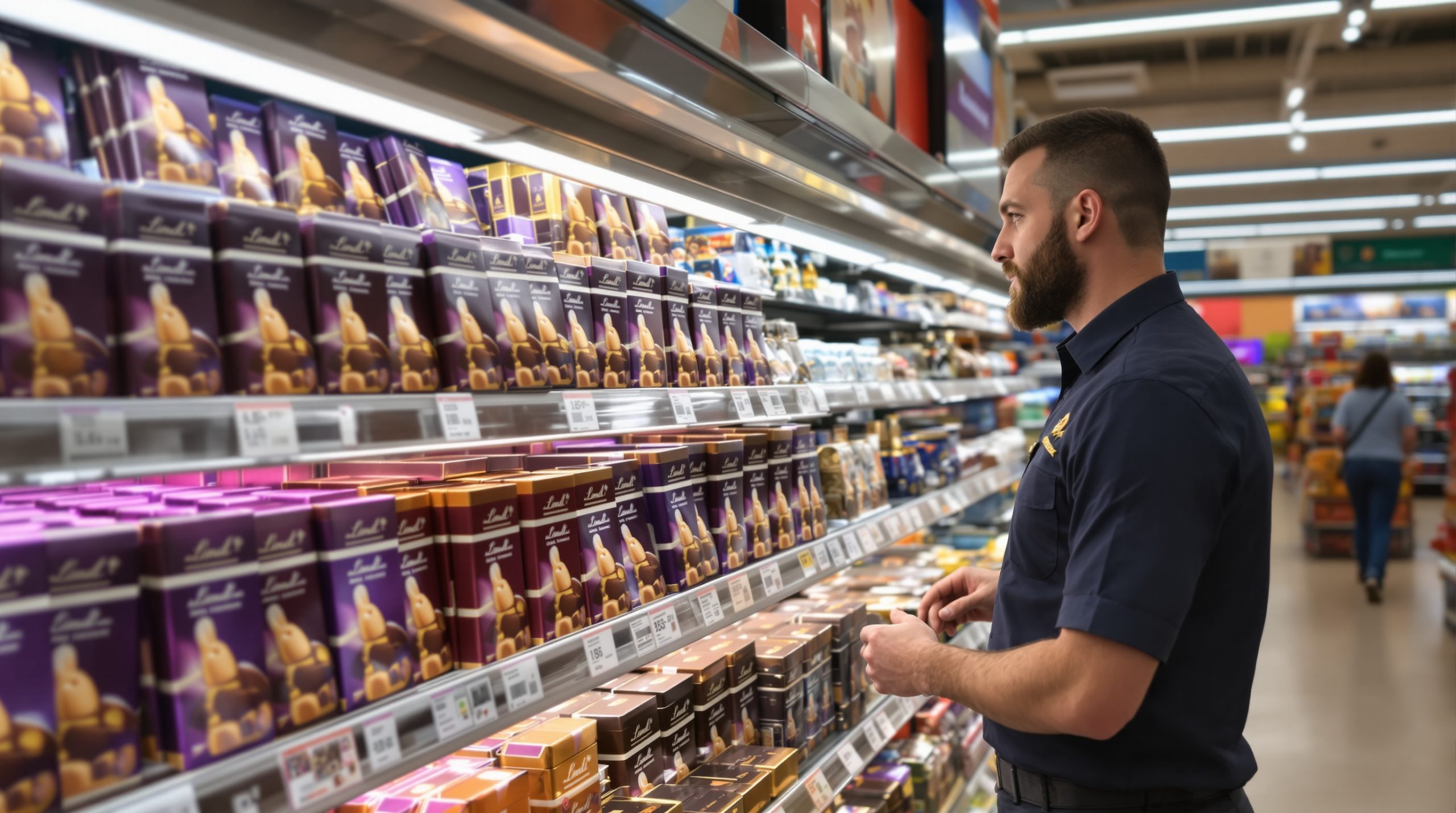 employe_supermarche_observant_chocolats