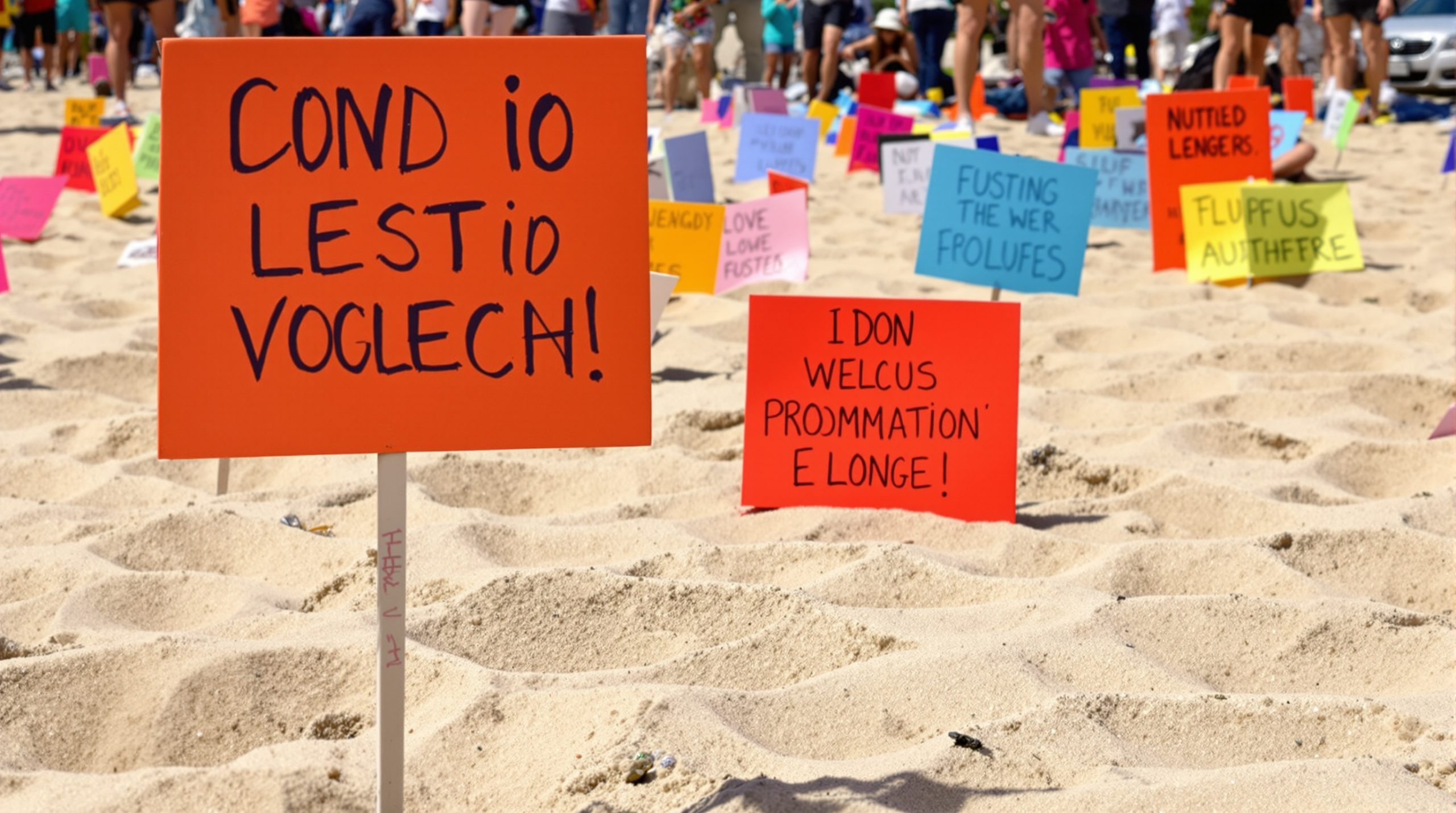 protestation_festival_plage