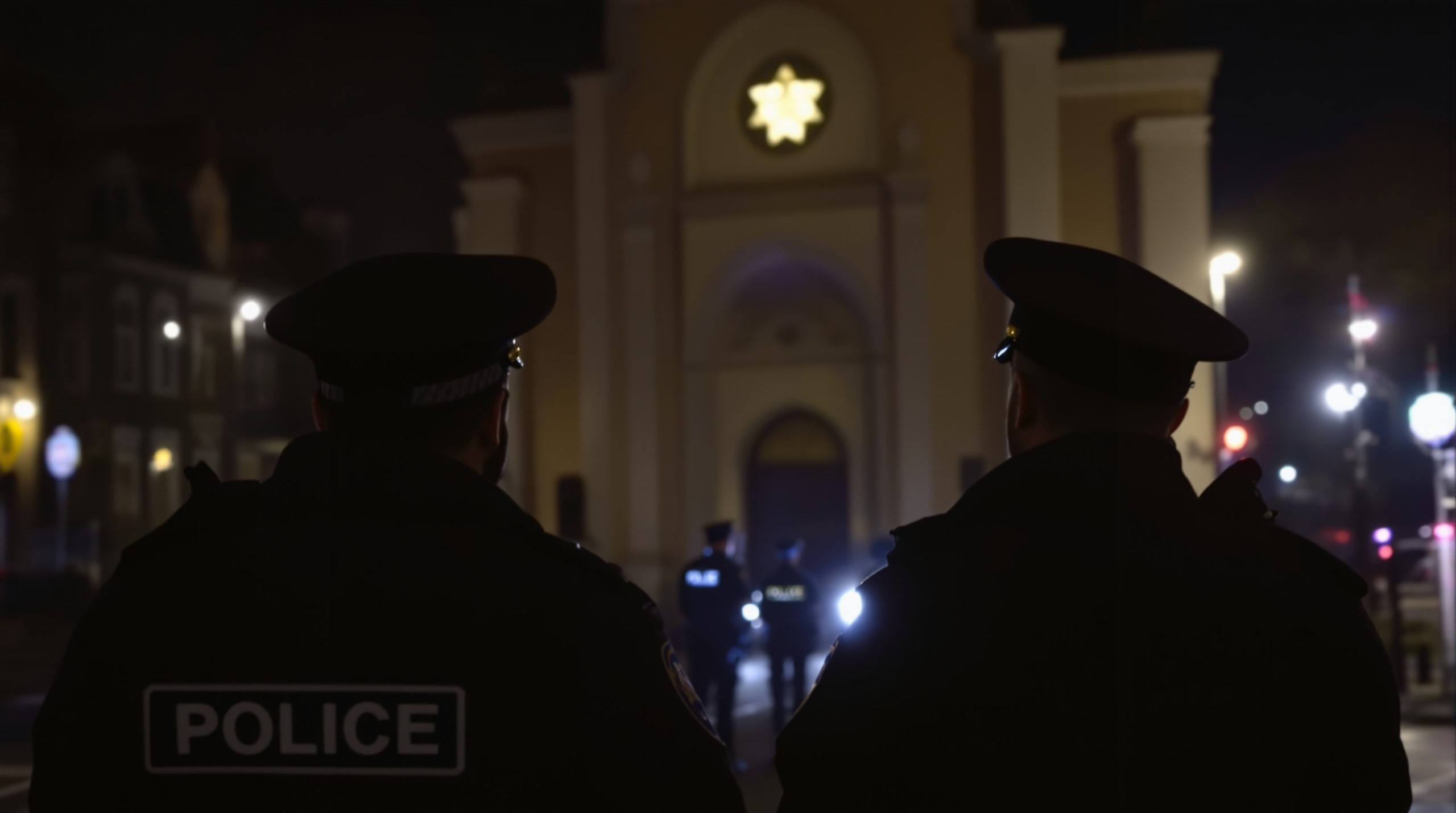 Sécurité_synagogue_Finchley