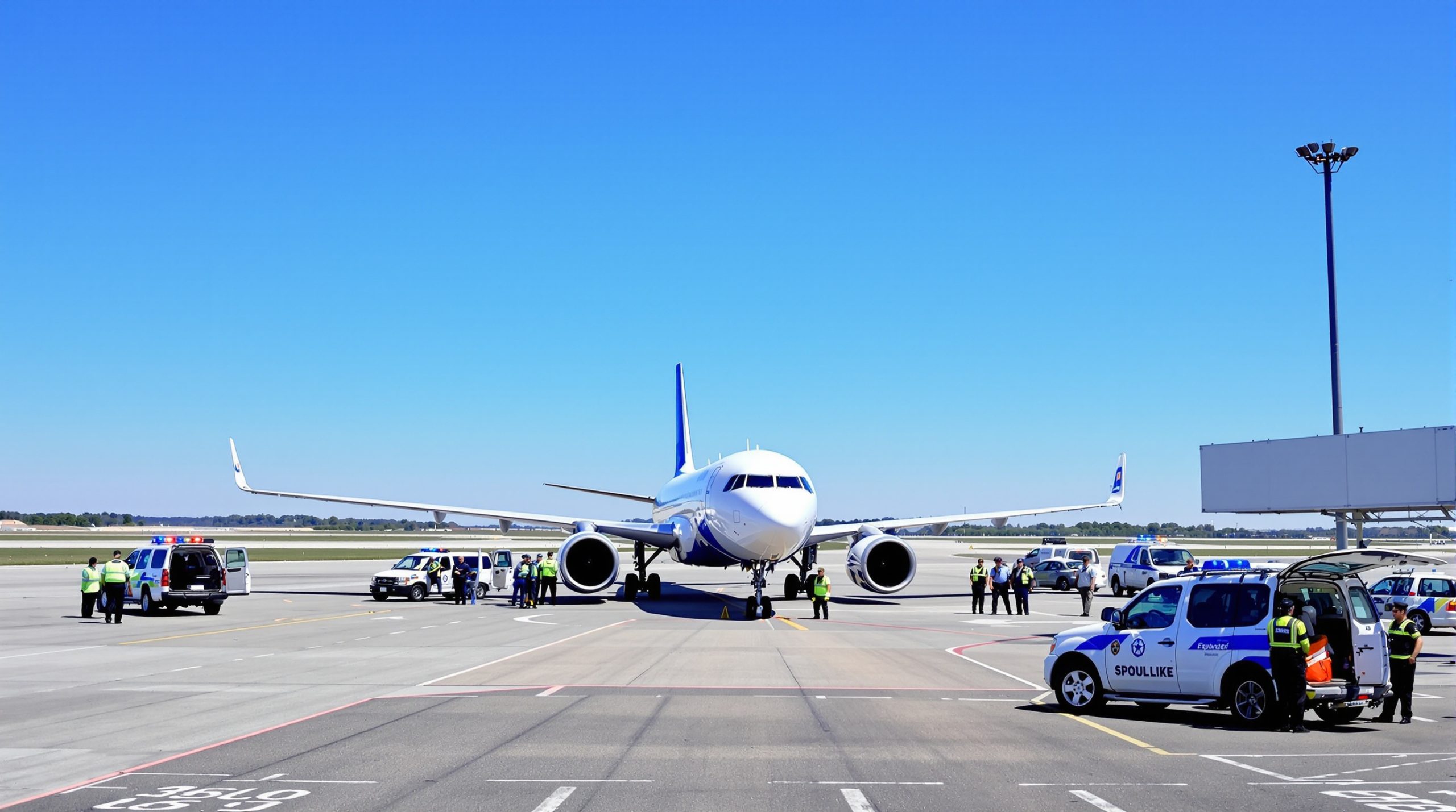 Aéroport sécurité tarmac