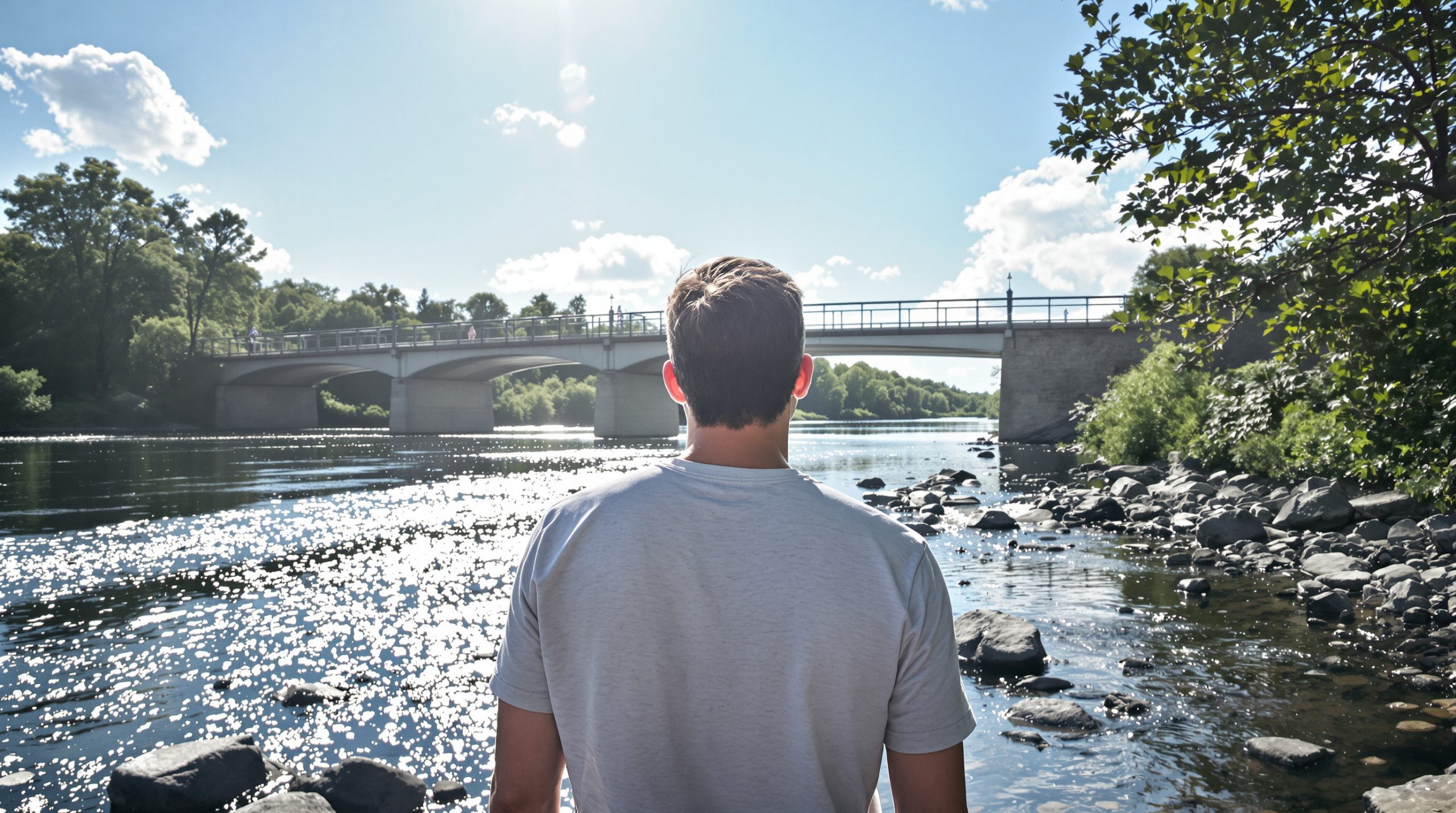 Héros au bord de la rivière
