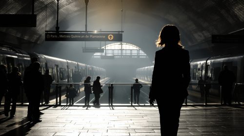 Métro Paris Quai.