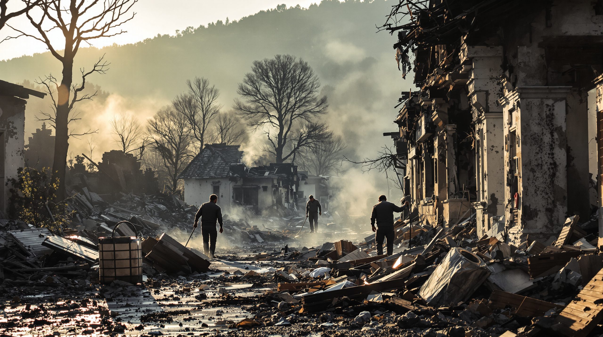 nettoyage-debris-village-corse