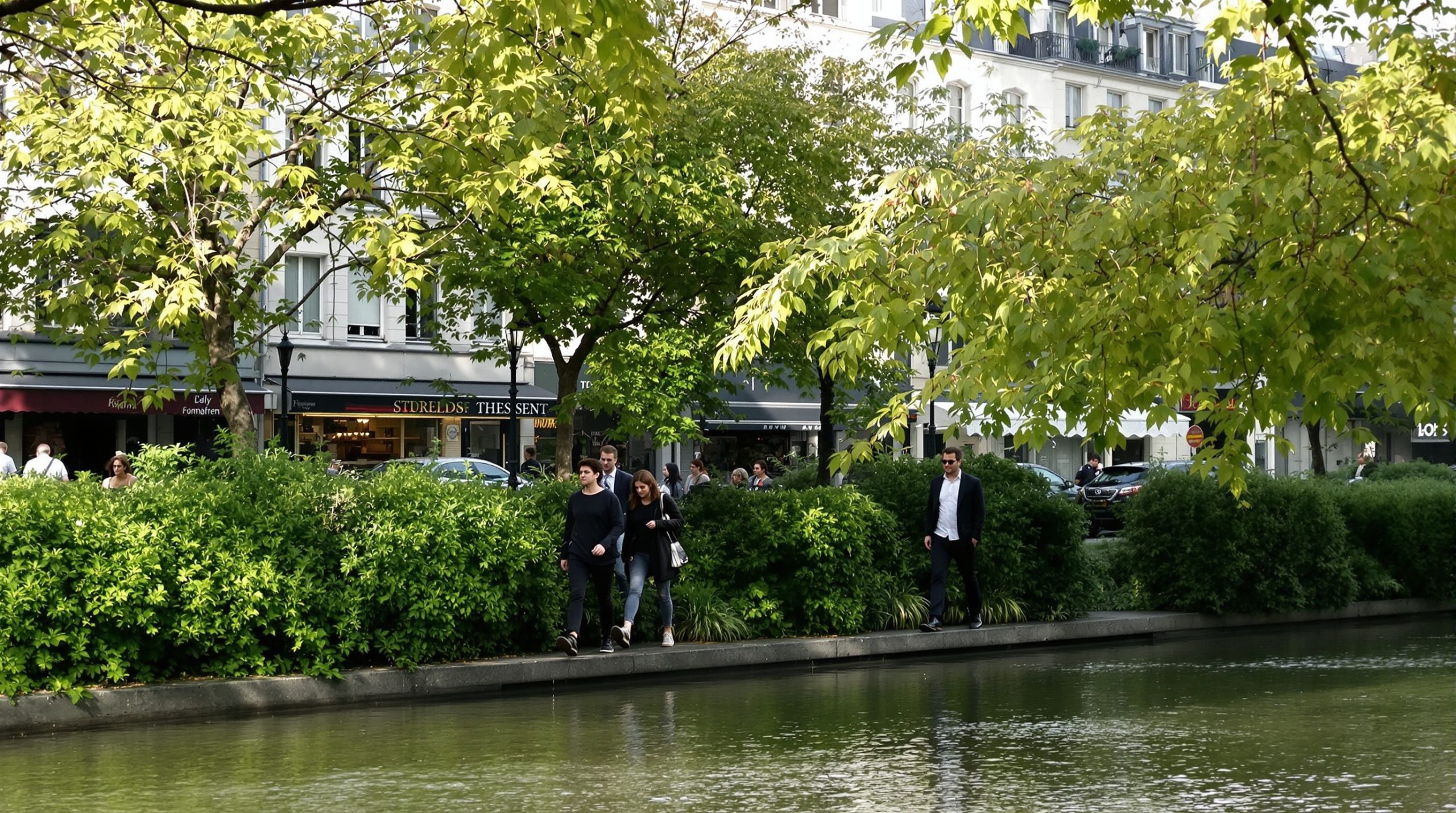 Promenade au canal Saint-Martin