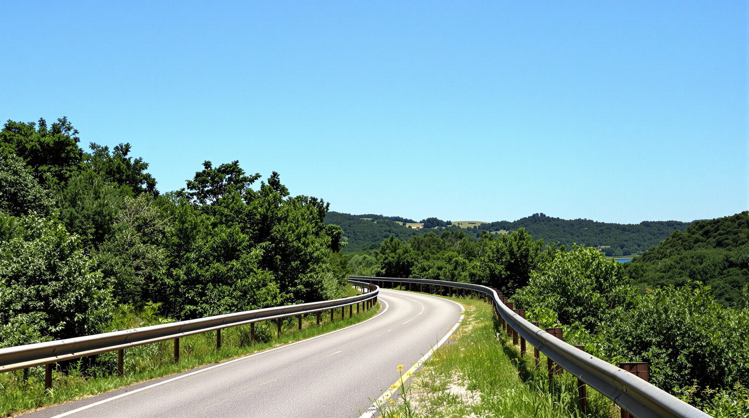 Route départementale dangereuse
