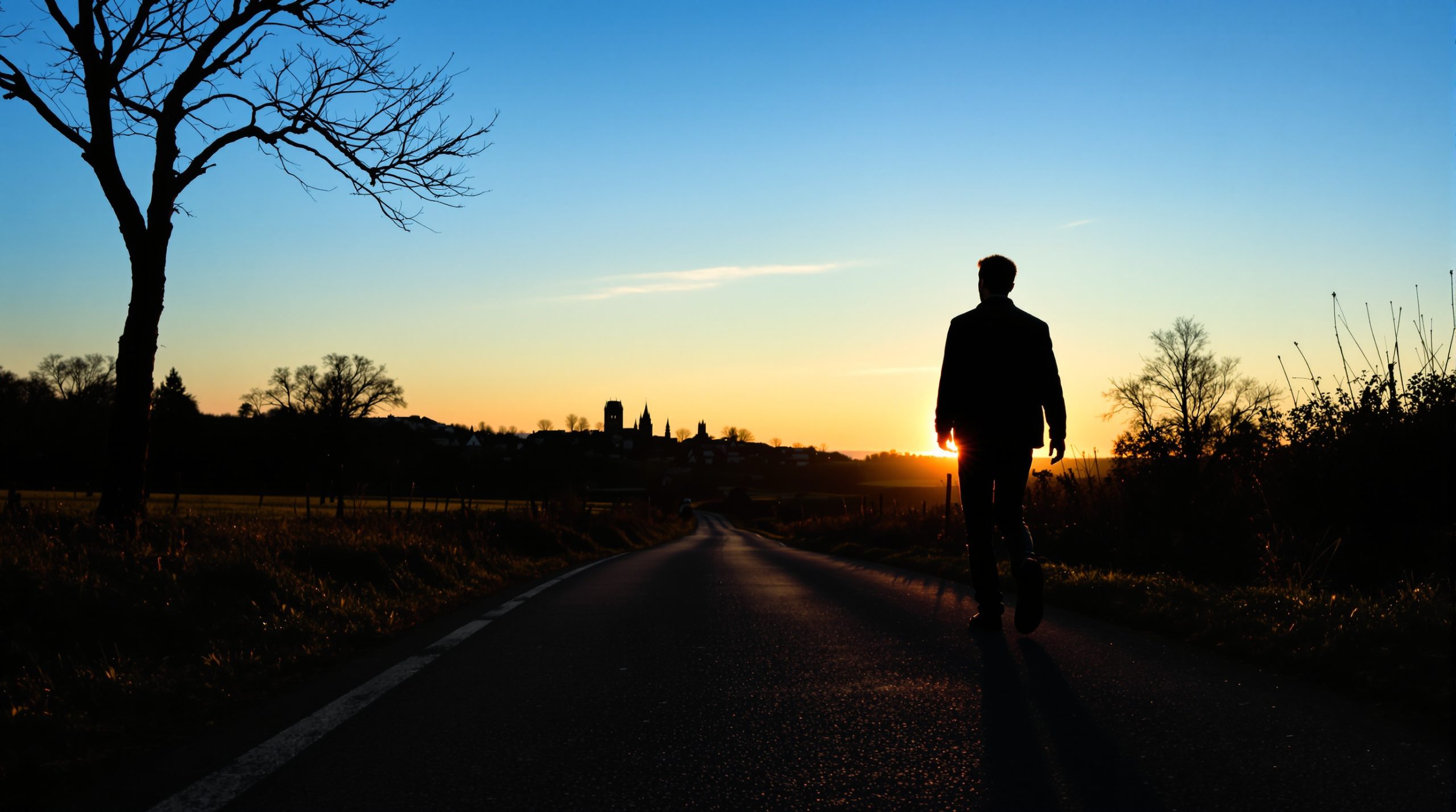 silhouette_homme_route_village