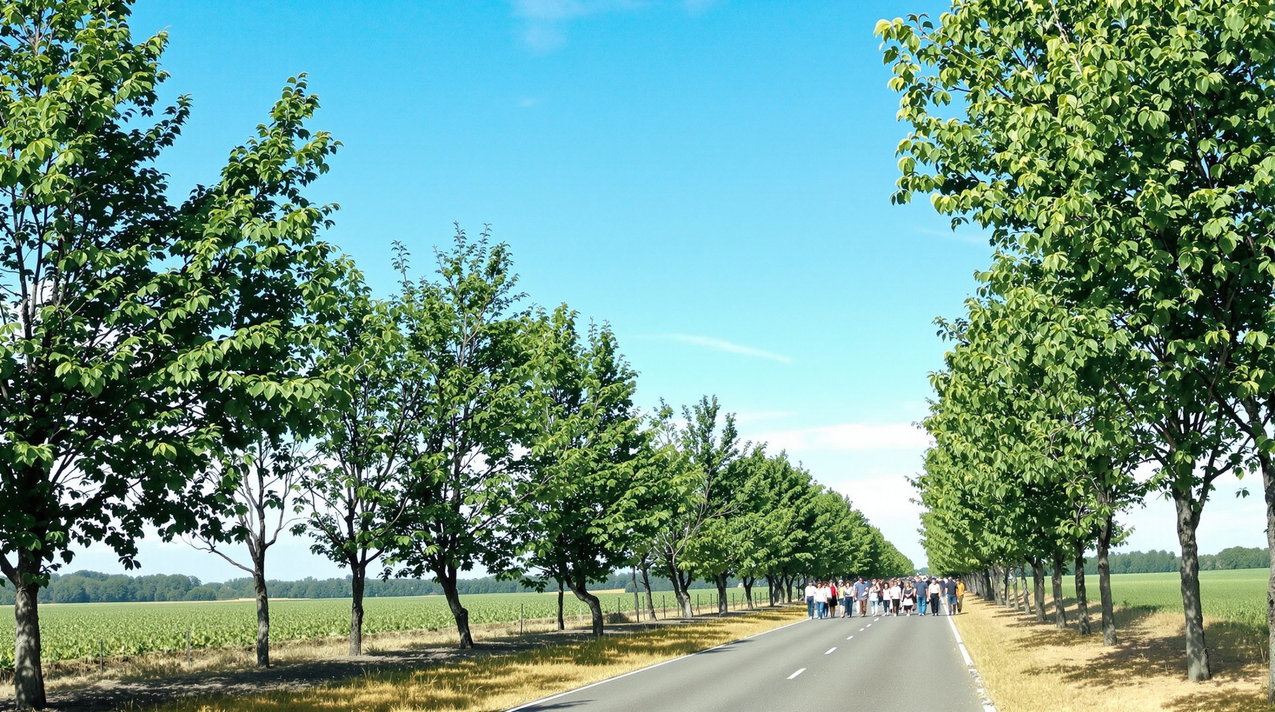 cortège_marchant_route_campagne