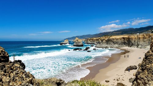 plage_rochers_vagues_californie