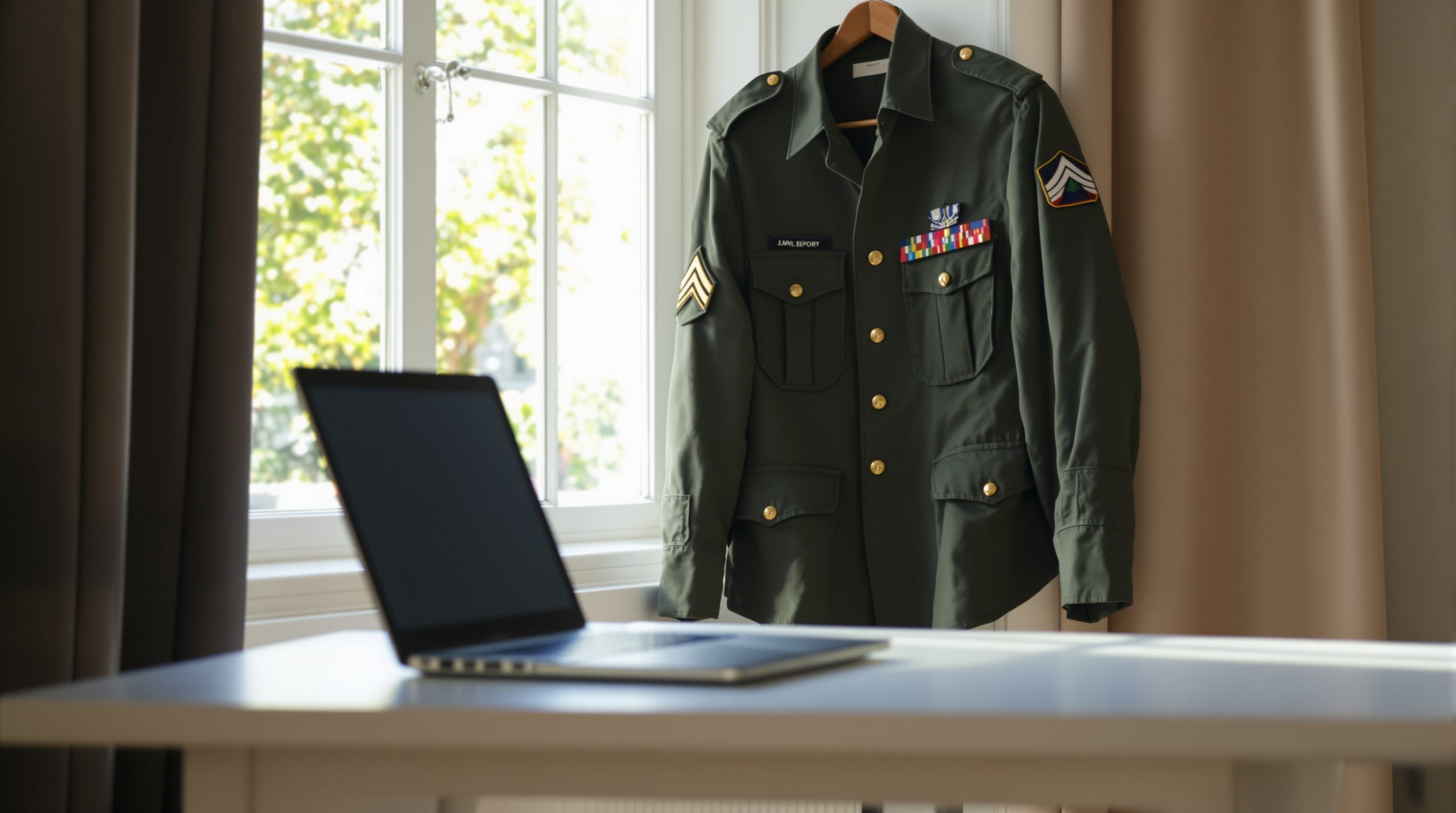 bureau-militaire-silhouette