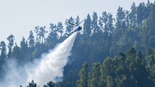 intervention aérienne incendie