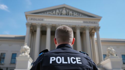 Agent_policier_devant_bâtiment_officiel