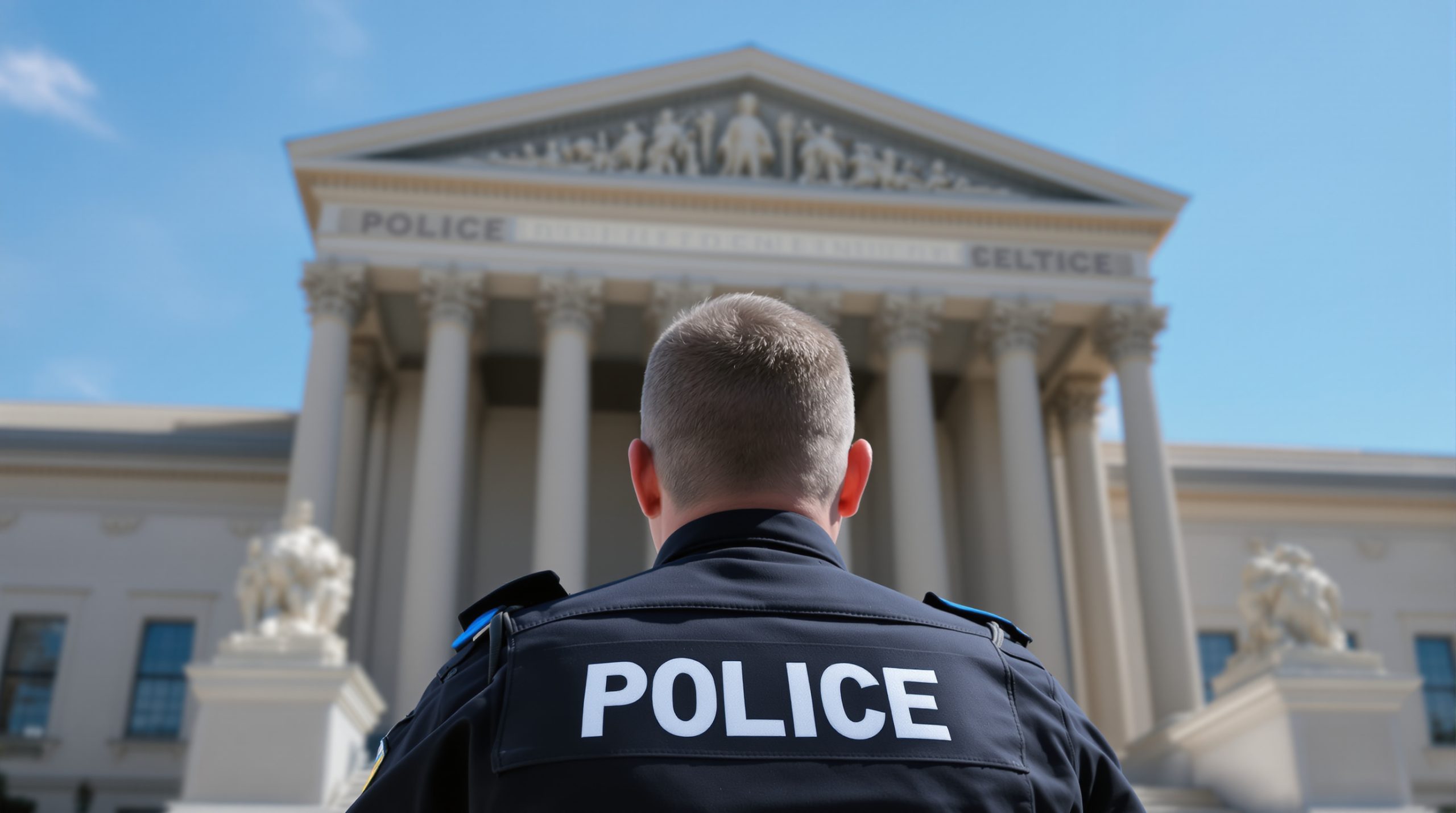 Agent_policier_devant_bâtiment_officiel