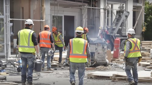 Découverte de trésor sur chantier.