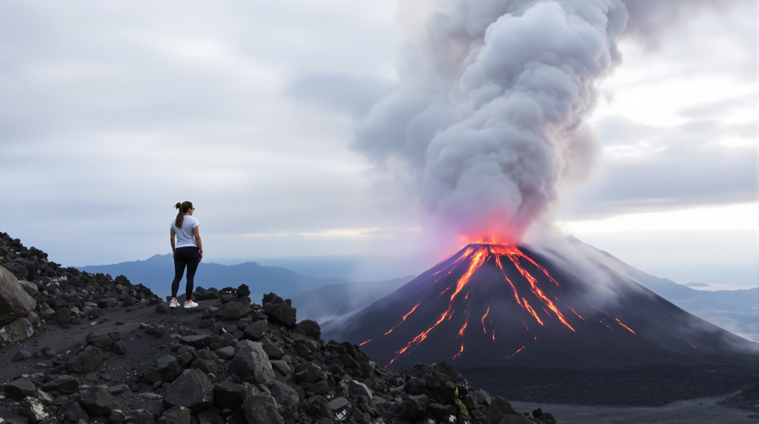 Exploration volcanique sécurisée