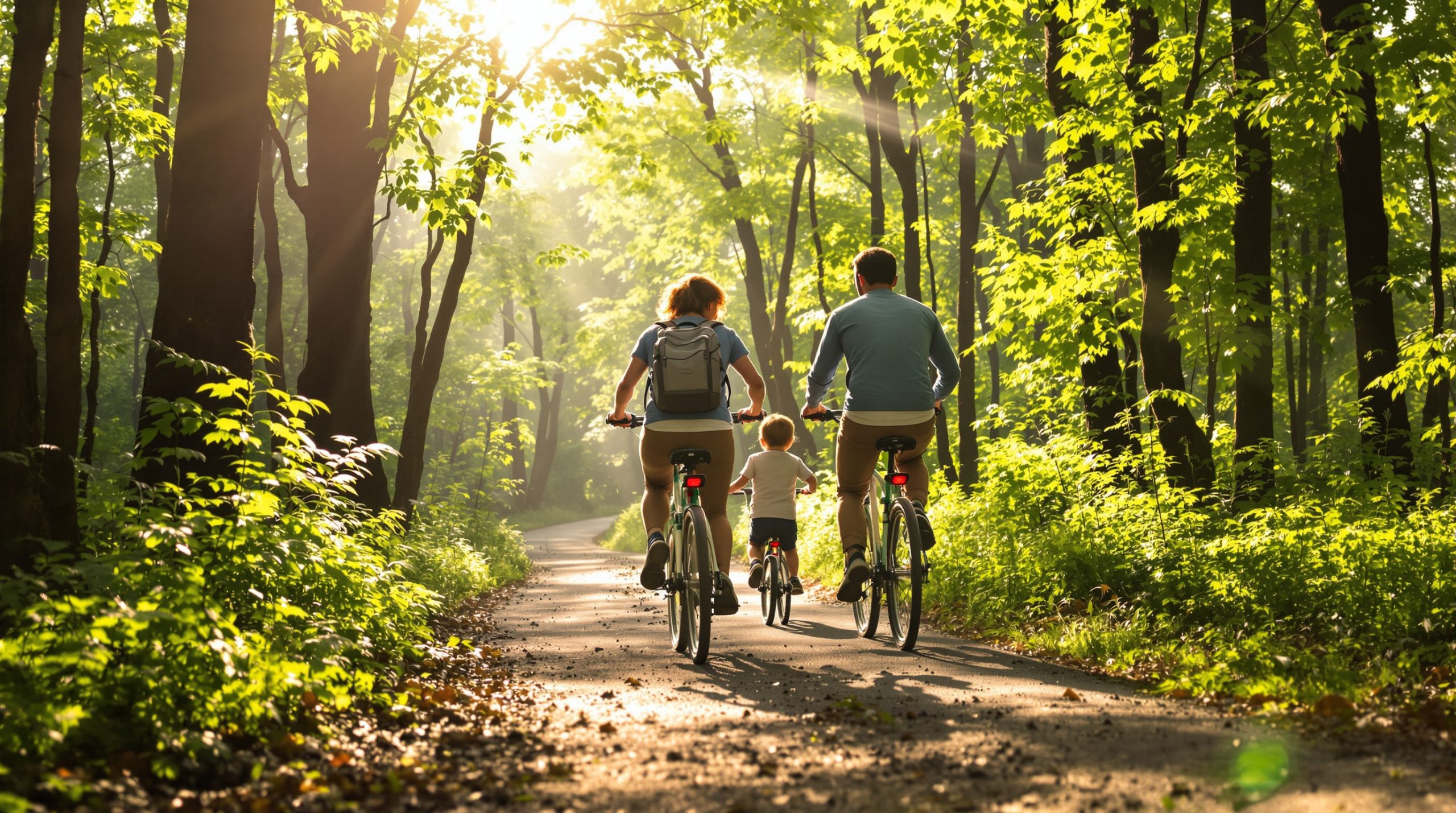 Vélo_forêt_balade_heureuse