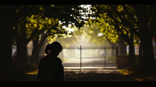 femme_école_silhouette