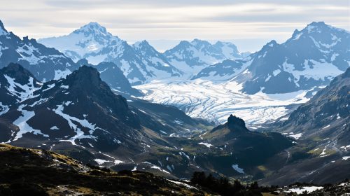 glacier_pyrénées_matinée