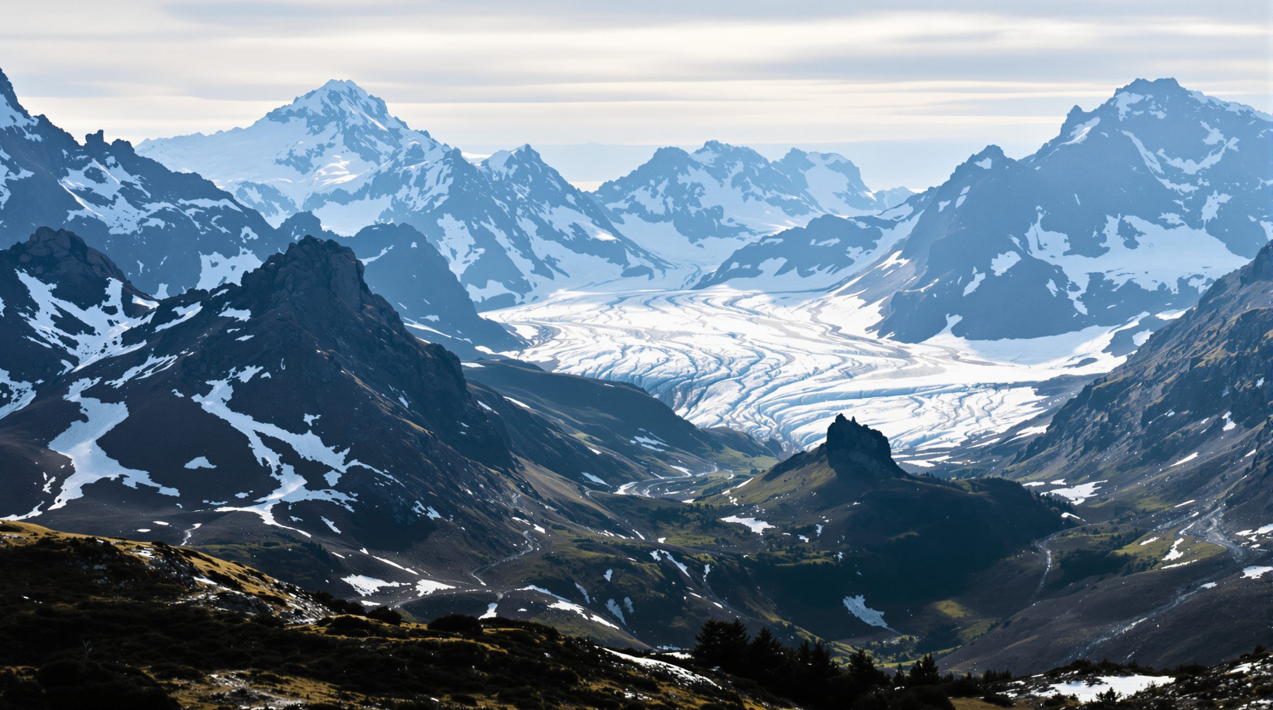 glacier_pyrénées_matinée