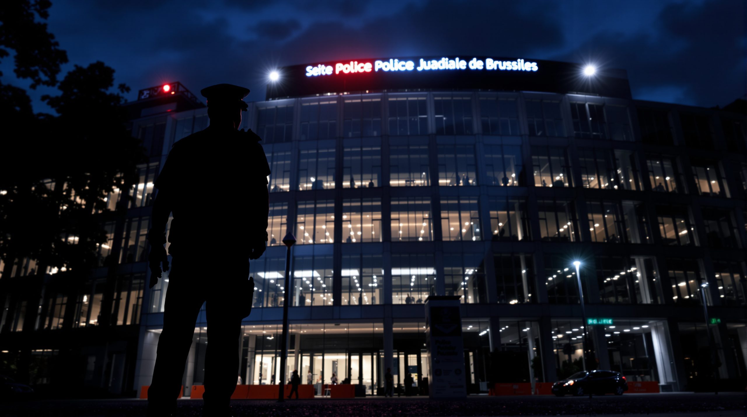 Policier_bâtiment_Bruxelles