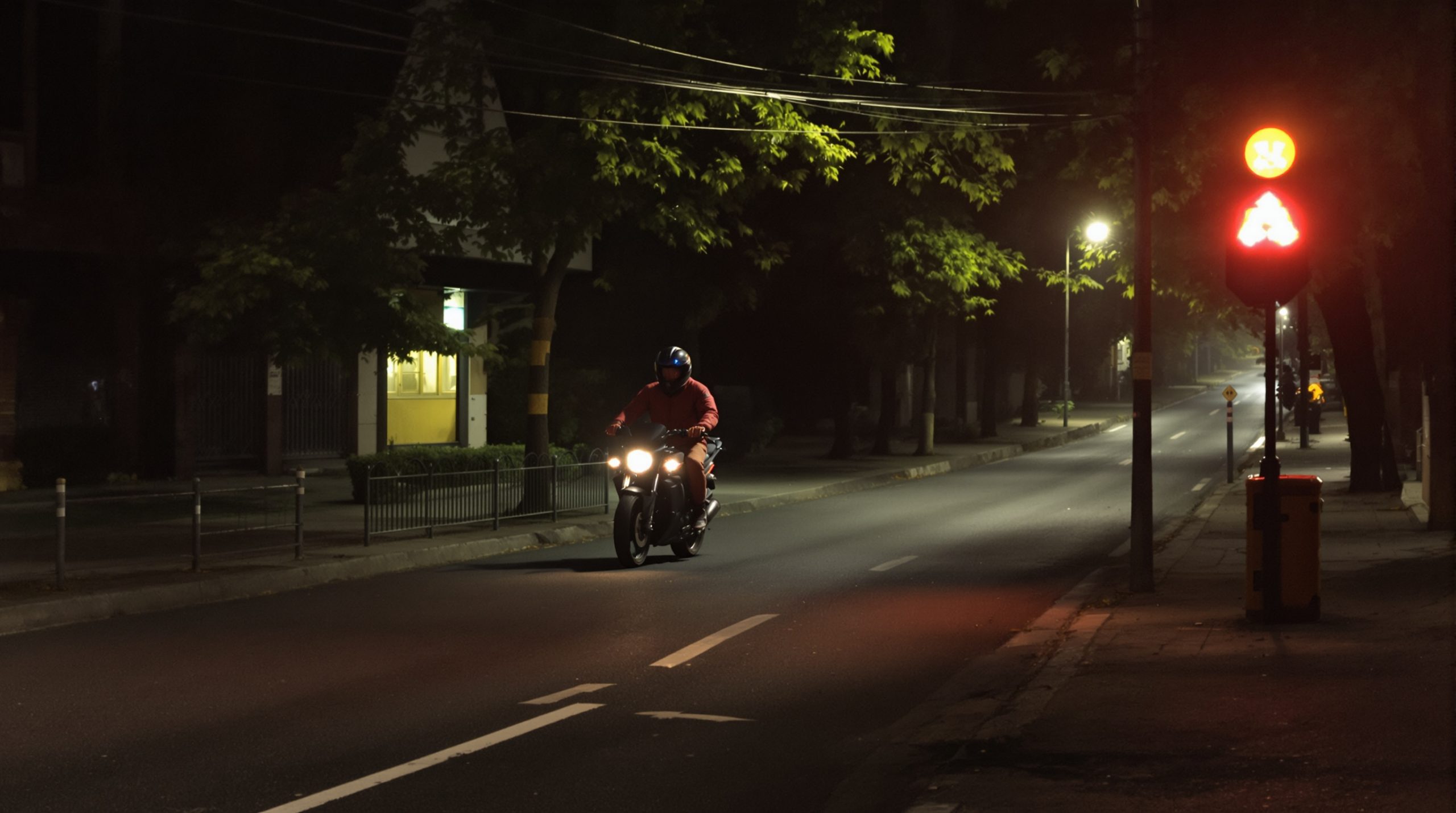 rue_nuit_motocyclette