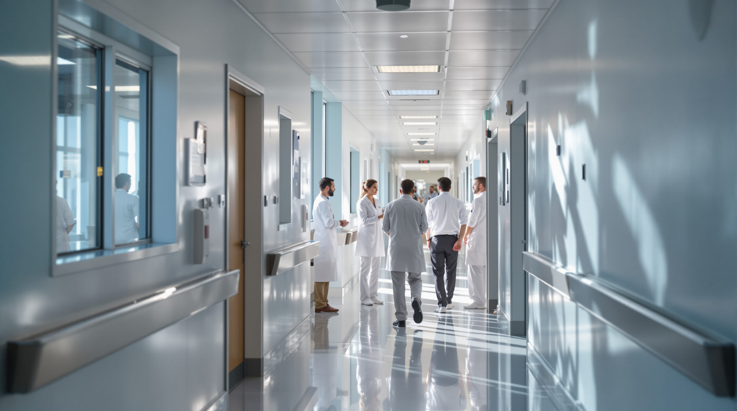 couloir-hopital-discussion-personnel
